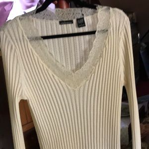 Moda int. for Victoria’s Secret cotton/cashmere lg